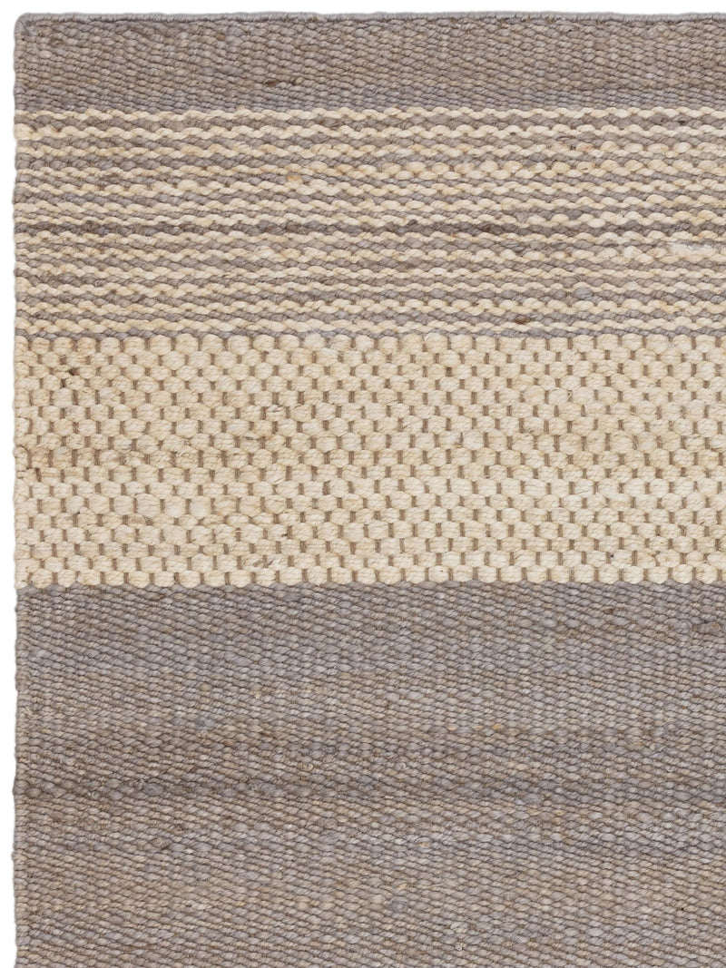 Asiatic Rugs grey and natural jute rug (British brand)
