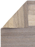 Asiatic Rugs grey and natural jute rug (British brand)