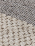 Asiatic Rugs grey and natural jute rug (British brand)