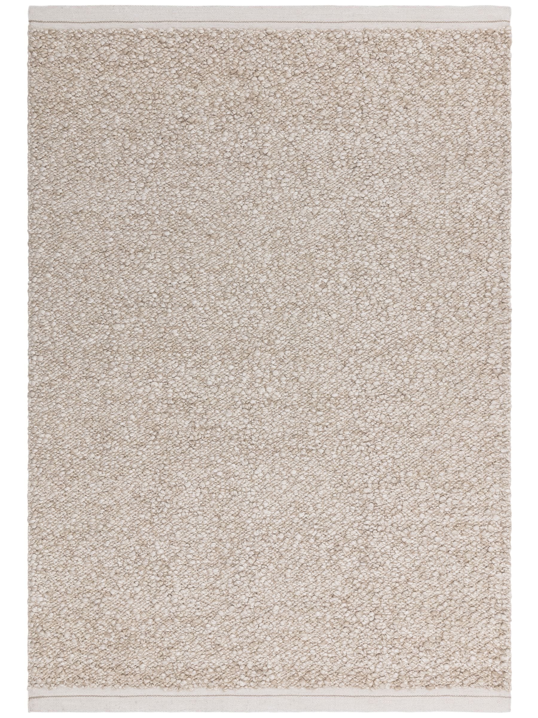 Asiatic Rugs Taupe Elm rug with chunky bouclé texture - British product