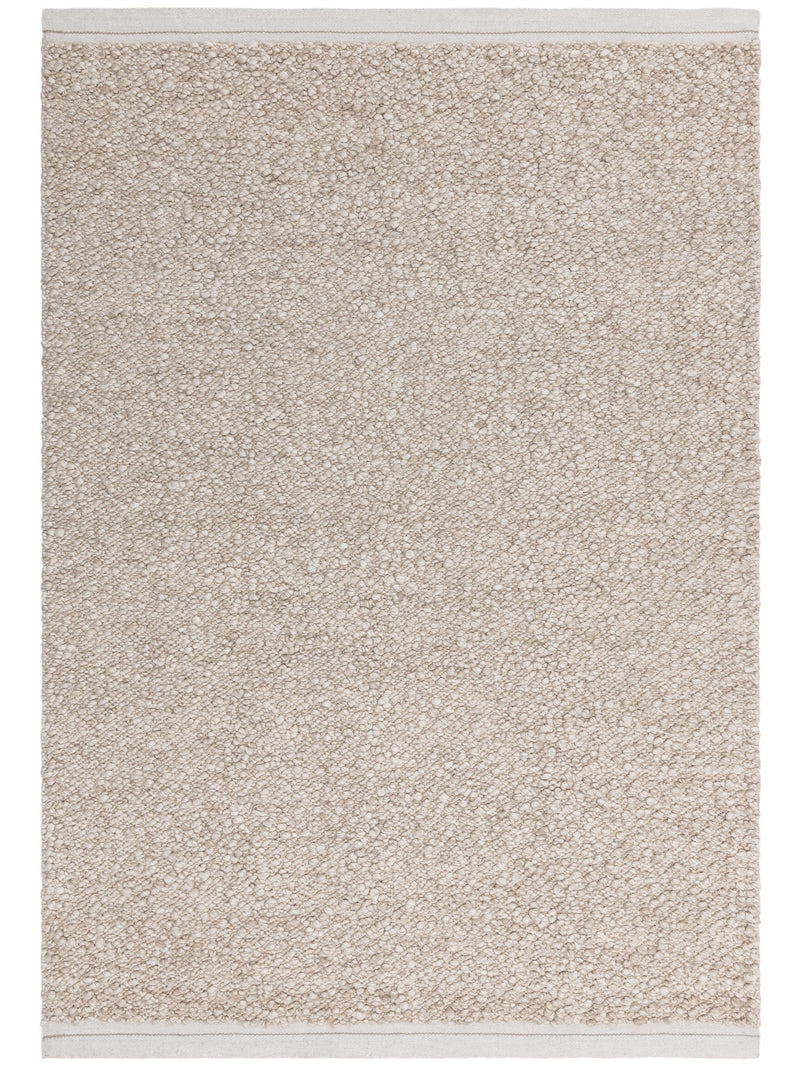 Asiatic Rugs Taupe Elm rug with chunky bouclé texture - British product
