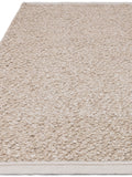 Asiatic Rugs Taupe Elm rug with chunky bouclé texture - British product