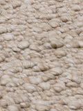 Asiatic Rugs Taupe Elm rug with chunky bouclé texture - British product