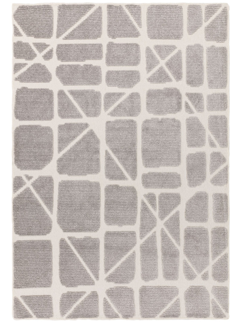 Asiatic Rugs Grey Freja washable rug, imported from the UK