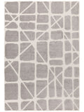 Asiatic Rugs Grey Freja washable rug, imported from the UK