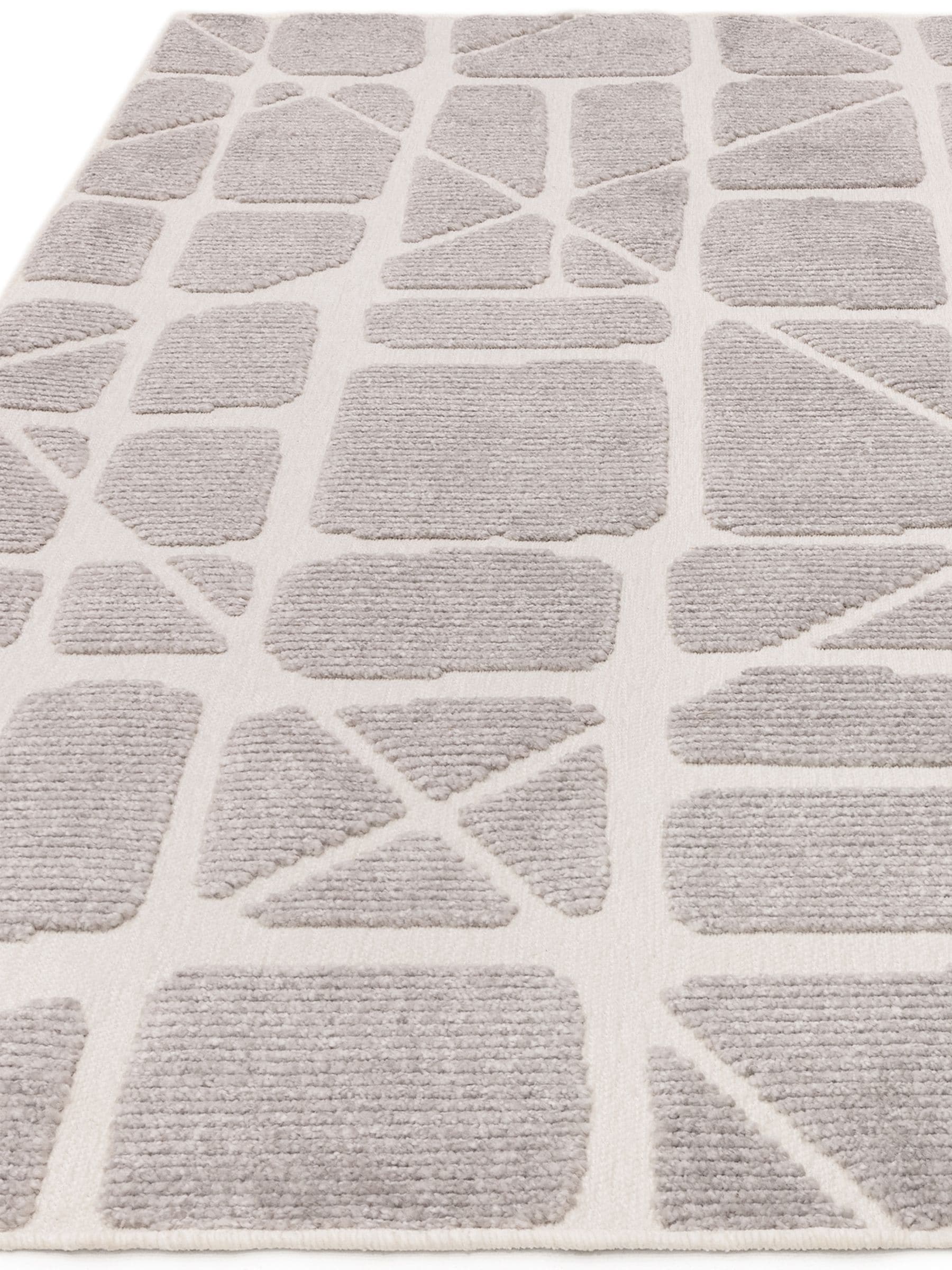 Asiatic Rugs Grey Freja washable rug, imported from the UK