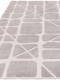 Asiatic Rugs Grey Freja washable rug, imported from the UK