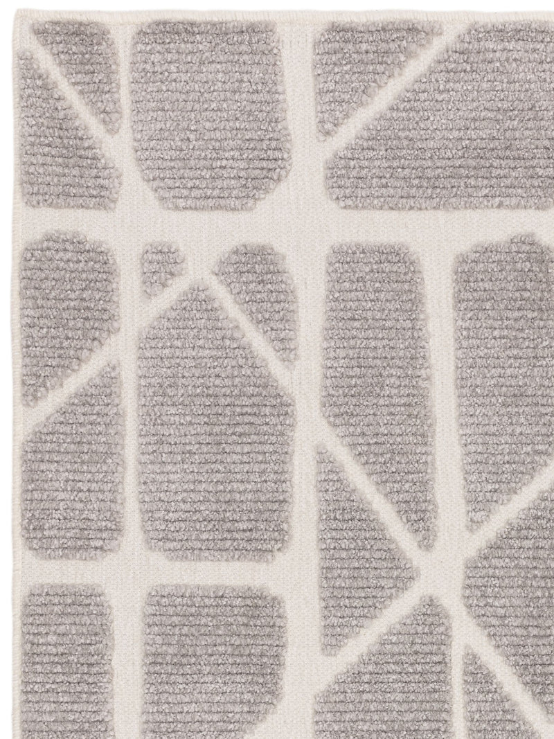Asiatic Rugs Grey Freja washable rug, imported from the UK