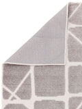 Asiatic Rugs Grey Freja washable rug, imported from the UK
