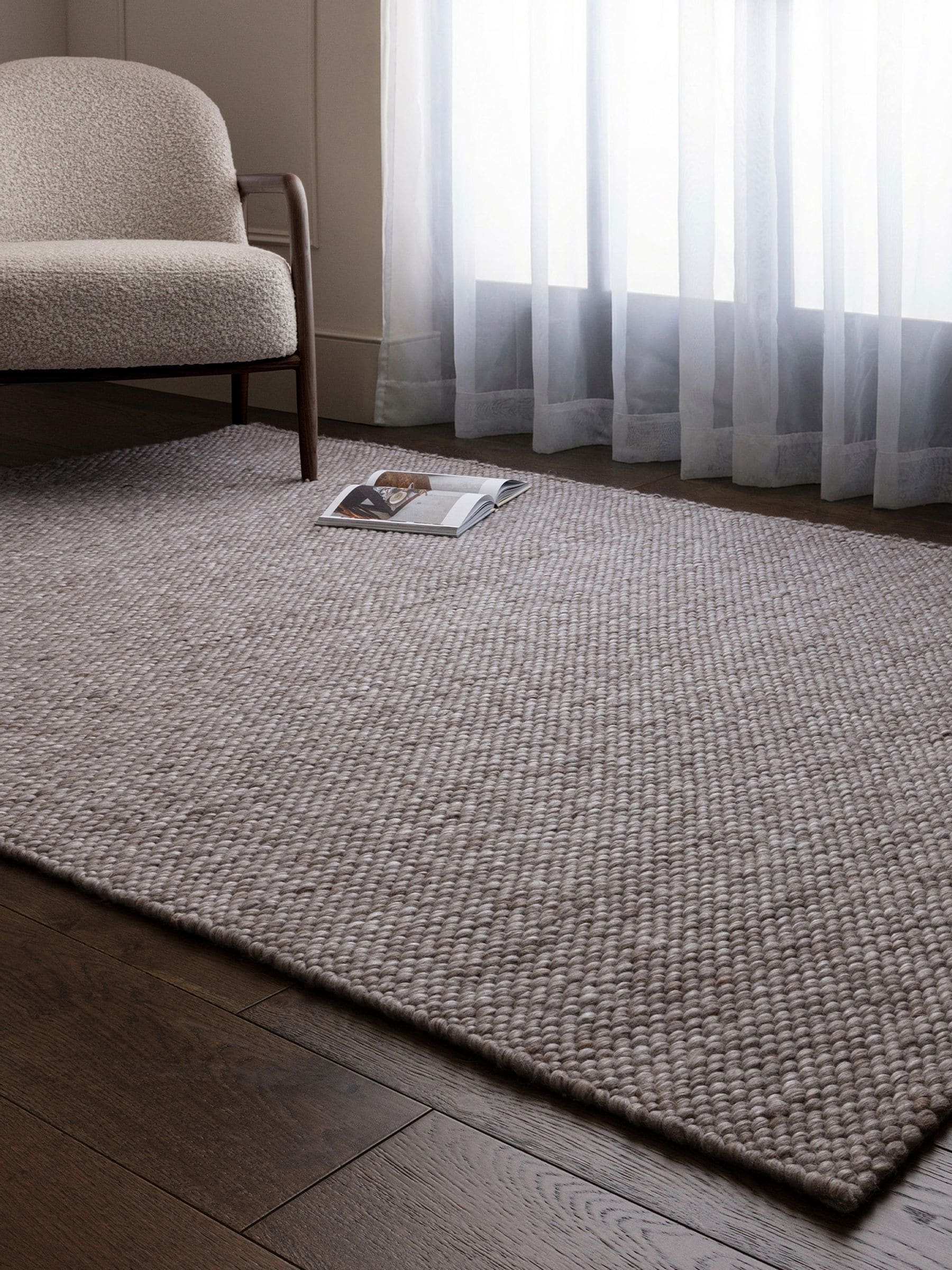Asiatic Rugs Charcoal Grey Zander Rug