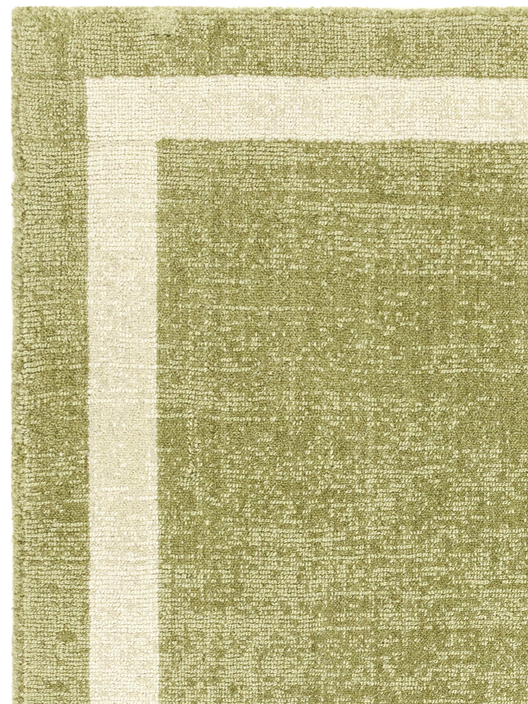 Asiatic Rugs Green Albi Border Wool Rug - British product
