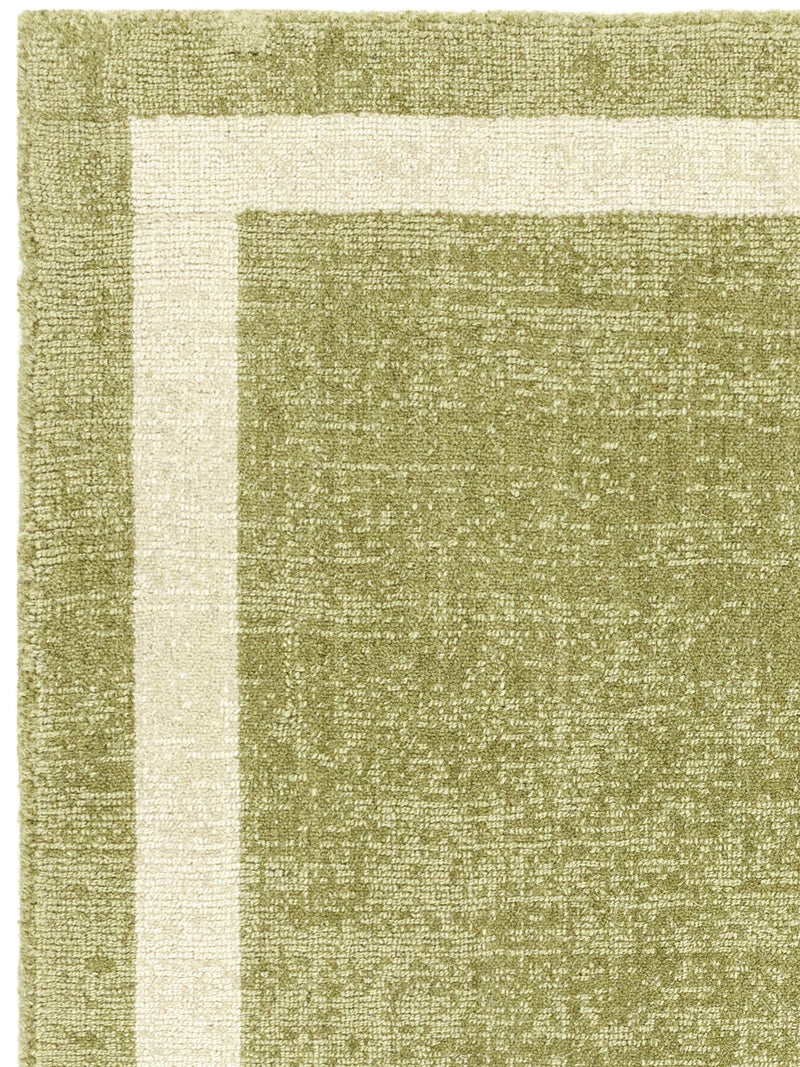 Asiatic Rugs Green Albi Border Wool Rug - British product