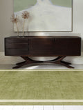 Asiatic Rugs Green Albi Border Wool Rug - British product