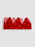 Jojo Maman Bébé red velvet Christmas crown - British product