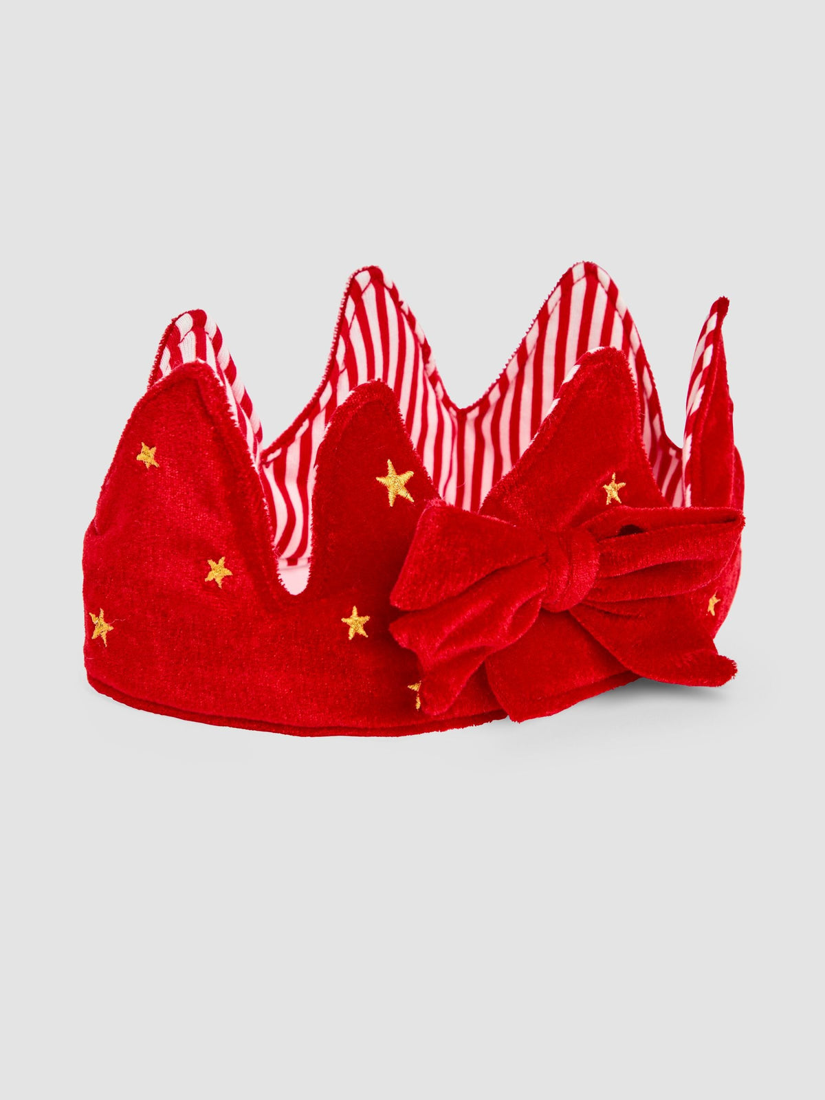 Jojo Maman Bébé red velvet Christmas crown - British product