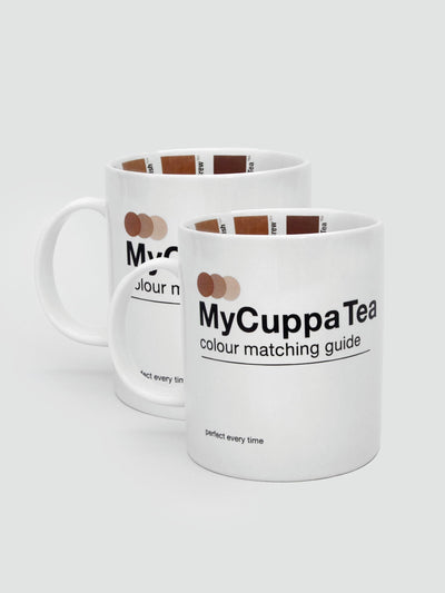 Suck UK Cream Tea Mycuppa-krus, sett med 2