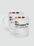 Suck UK Cream Tea Mycuppa Mugs Set Of 2