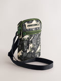 Minecraft cross-body phone bag adjustable strap front zip pocket, imported from the UK