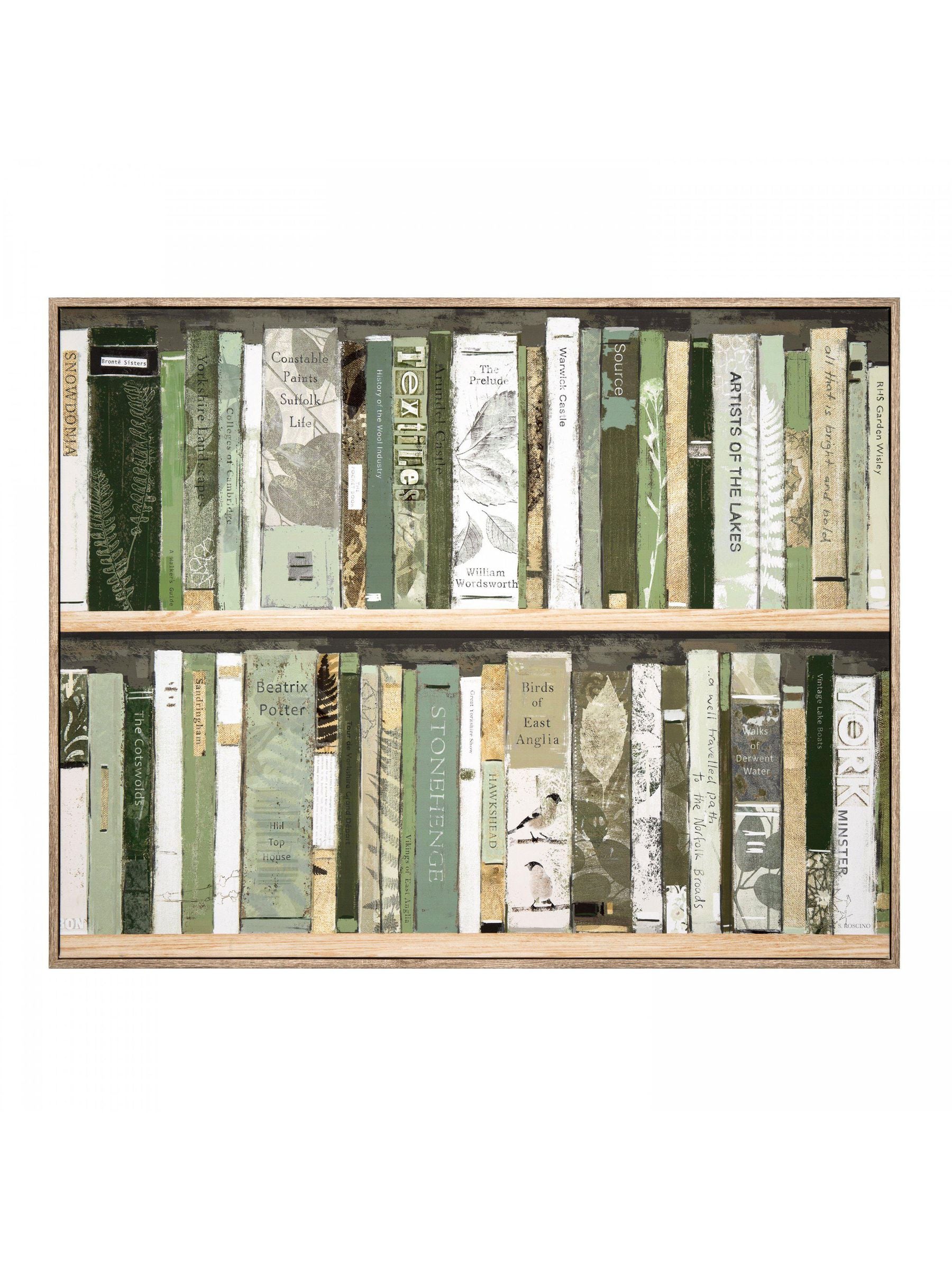 Wood Anthology canvas wall art 72cm x 92cm - British product