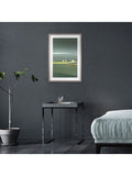 Art Marketing Grey Aura framed wall art 60cm high, UK version