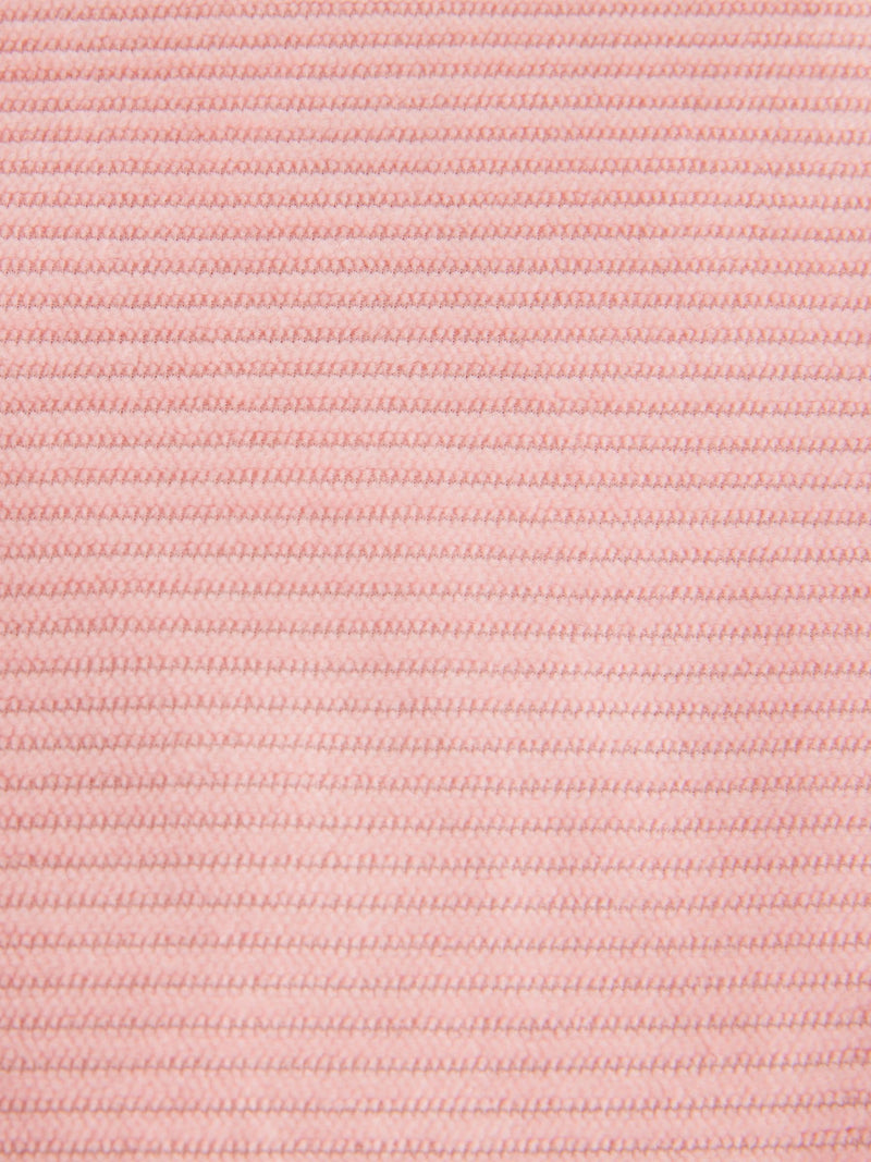 Pink corduroy round pet bed for small dogs and cats - British product