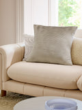 Sage Green Velvet Pleat Cushion - 59 x 59cm