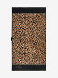 Rockett St George leopard print velour towel with Wet & Wild slogan, UK version