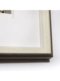 Classic Vinyl framed wall art with gold foil accents - British product