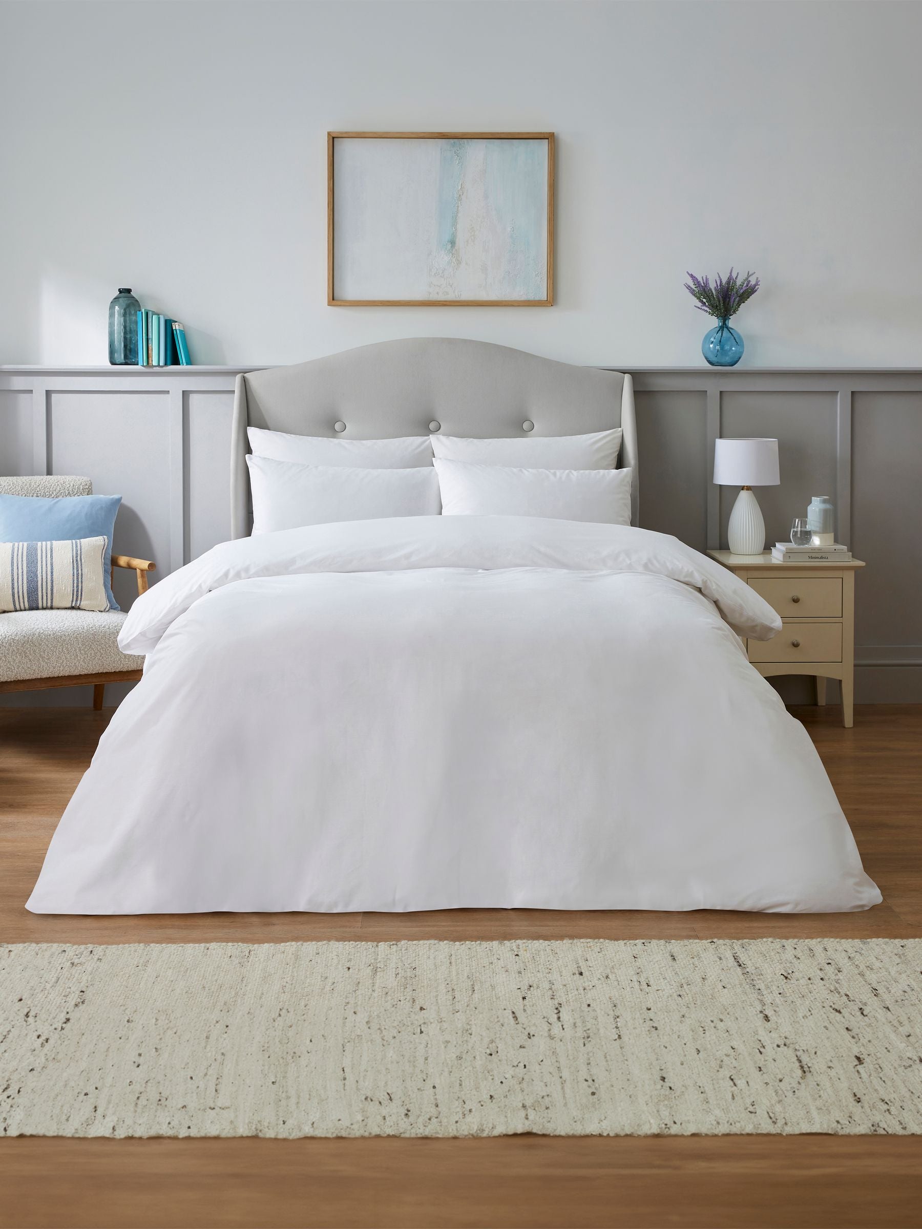 Silentnight White Restore Cooling Duvet Set