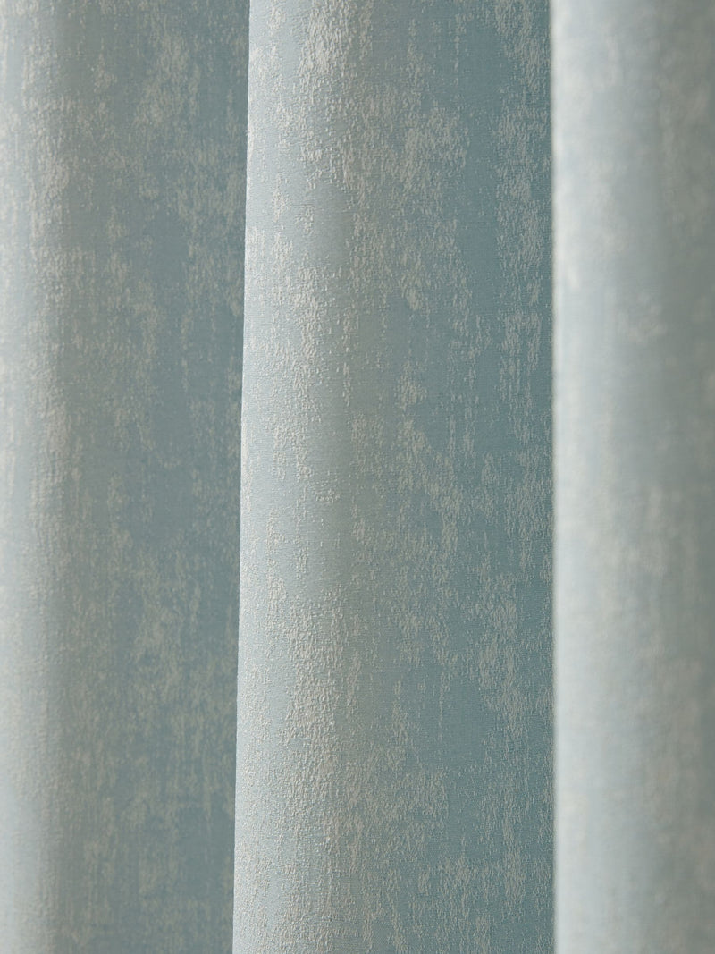 Laura Ashley Blue Whinfell Headertape curtains 163x137cm (British brand)
