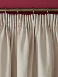 Laura Ashley Natural Whinfell Headertape Curtains