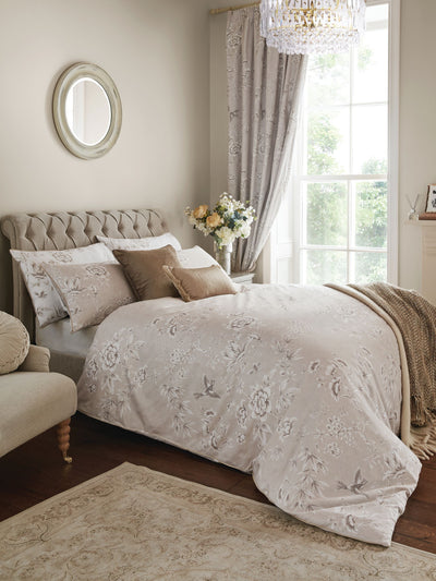 Next Laura Ashley Rowsham Garden Duvet Cover and Pillowcase Set- Buy online at McGrocer