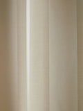 Laura Ashley cream oyster Lille stripe headertape curtains - British product
