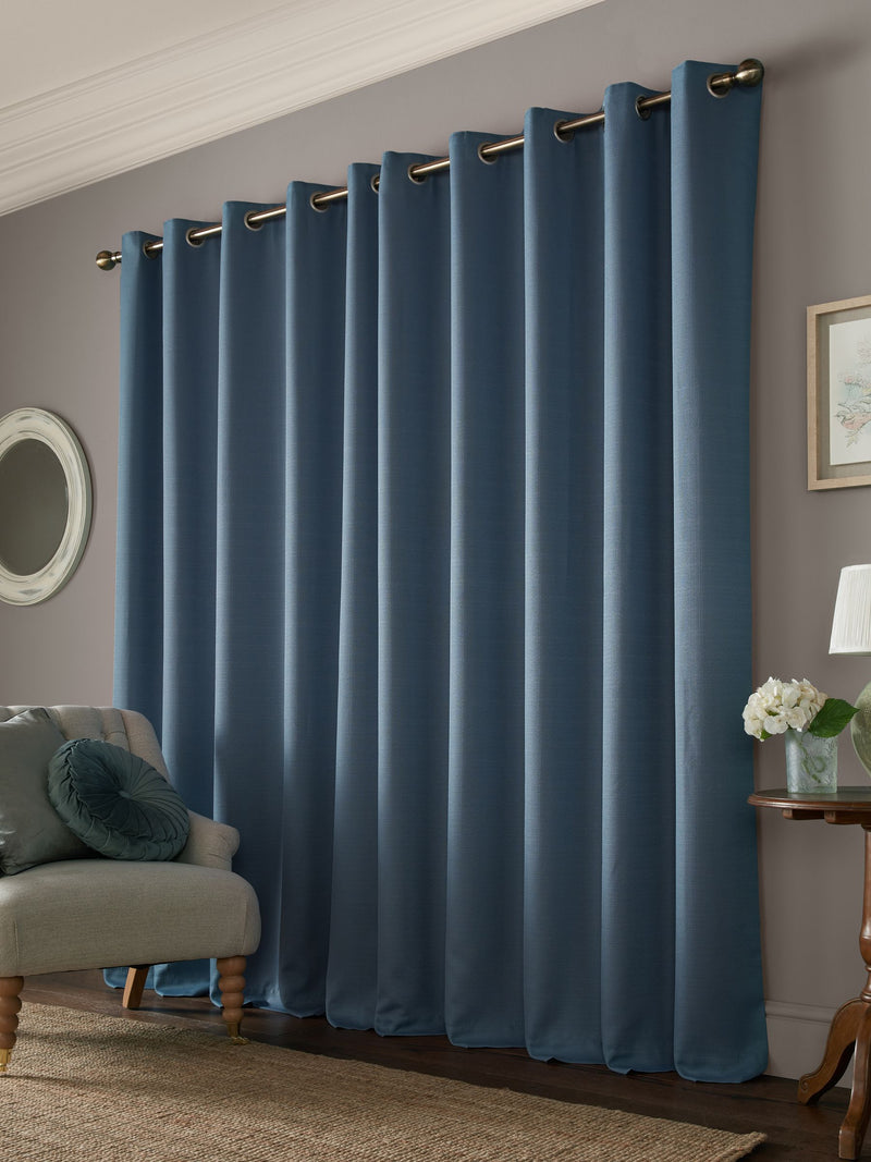Laura Ashley curtains Dark Seaspray Stephanie 163x137cm - British product