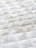 Laura Ashley quilted bedspread Dove Grey Walled Garden 235cm, imported from the UK