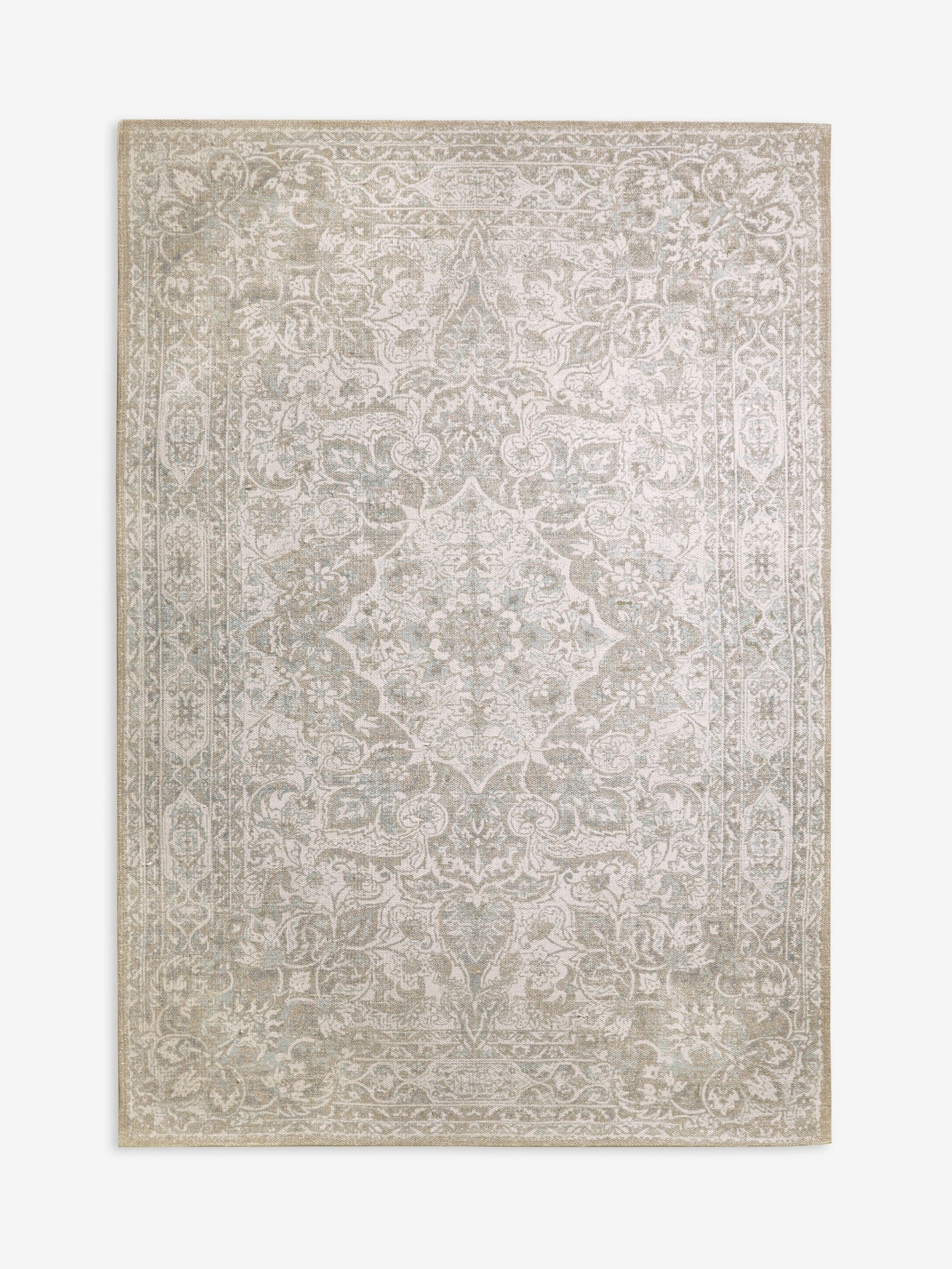 Shabby Chic Blue Skylark rug, imported from the UK