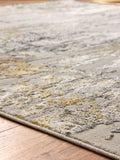 Lipsy silver luxe abstract rug (British brand)