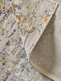 Lipsy silver luxe abstract rug (British brand)