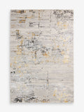 Lipsy silver luxe abstract rug (British brand)