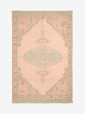 French Connection pink Avanti printed chenille rug, UK version