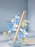 Pure Linen Marine & Gardenia reed diffuser 40ml, imported from the UK