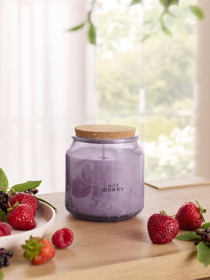 Country Classic Mixed Berry scented candle 1 wick, imported from the UK