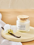 Vanilla and Cocoa Bean Mini Scented Candle 6cm (British brand)