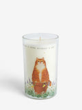 Tiggy Cat white jasmine pillar candle 91.5cm, imported from the UK