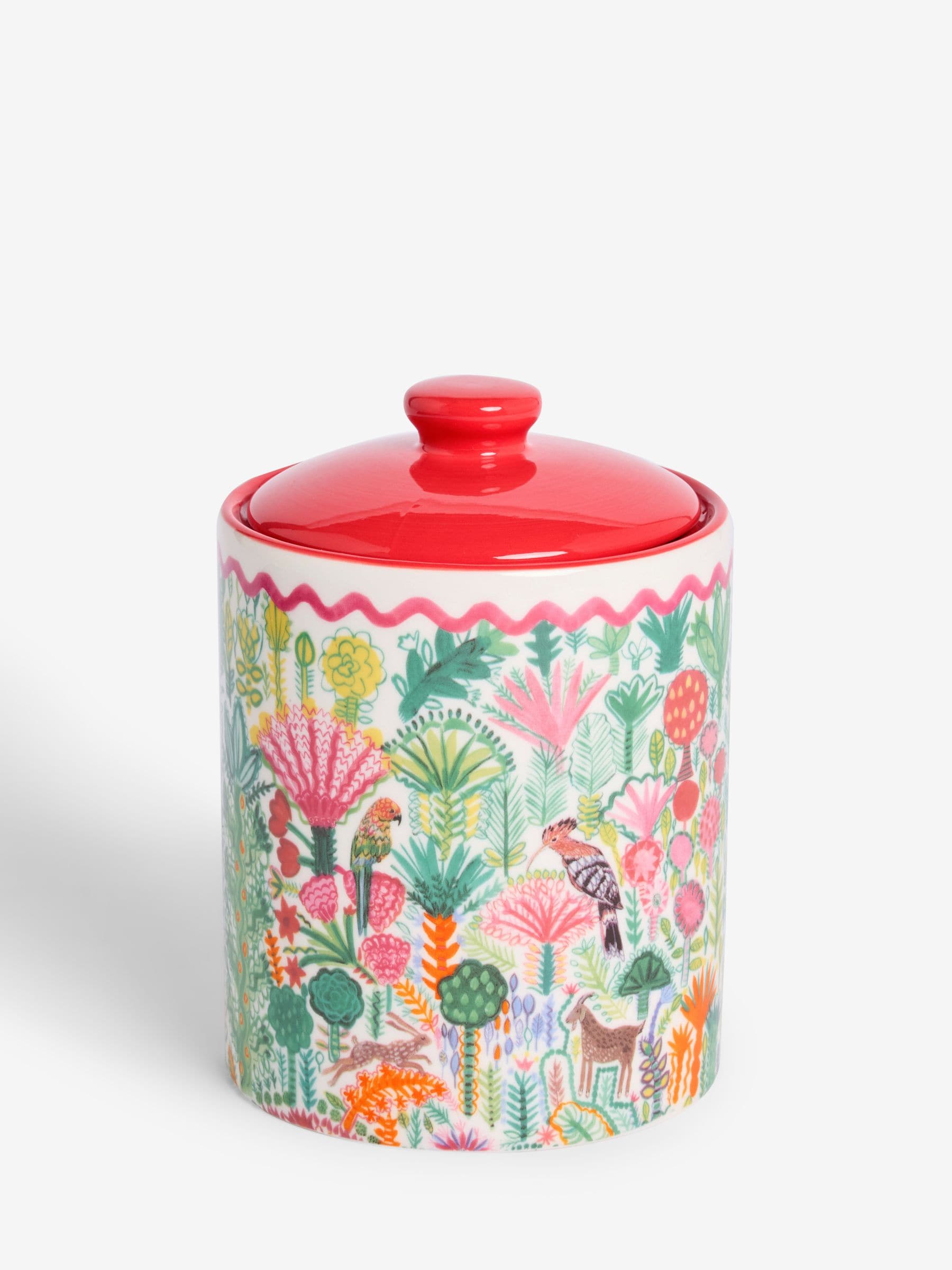 Lucy Tiffney pink large storage jar, UK version