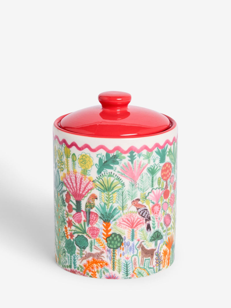 Lucy Tiffney pink large storage jar, UK version