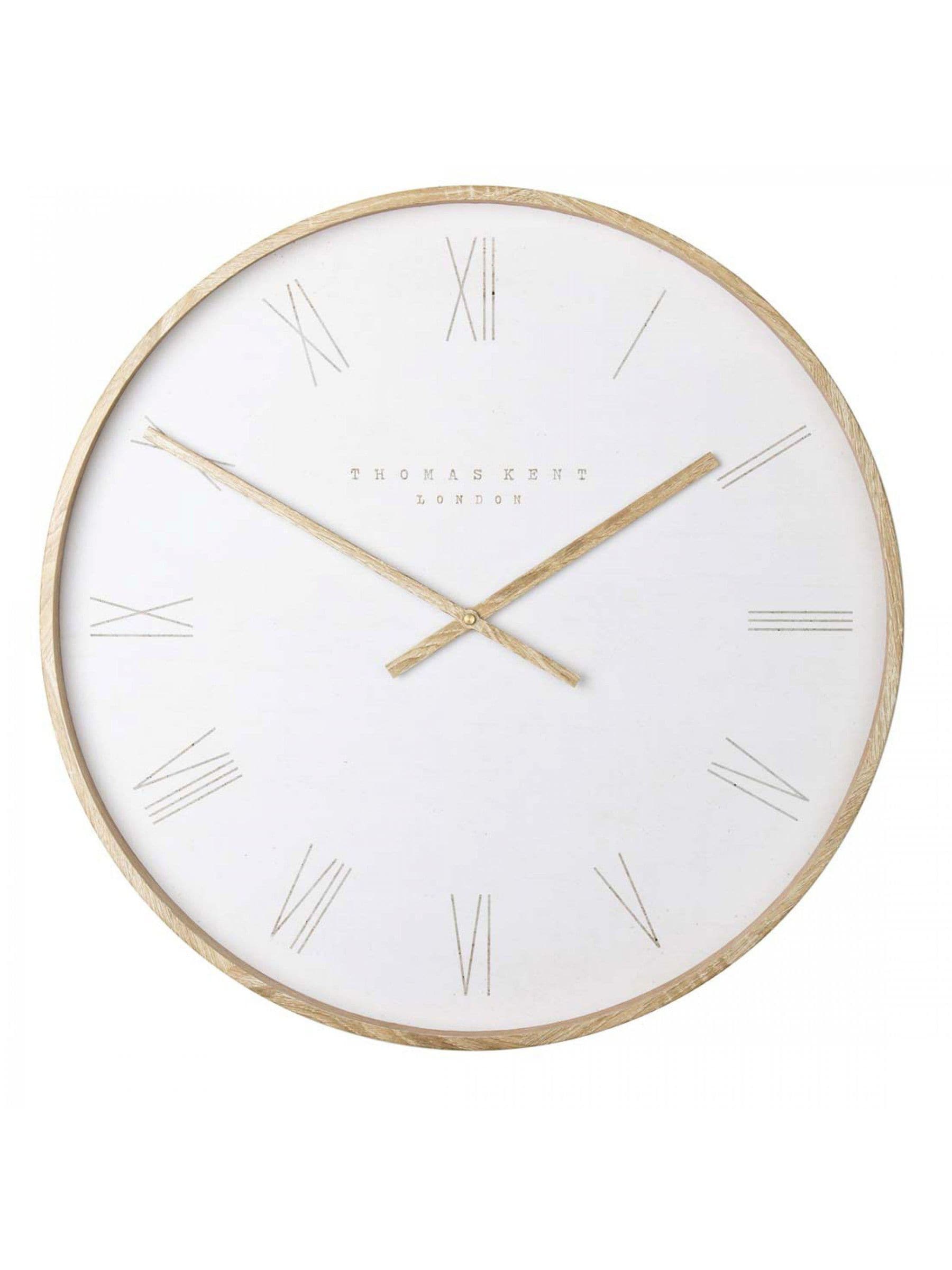 Thomas Kent Clocks Natural Nordic wall clock 21 inch (British brand)
