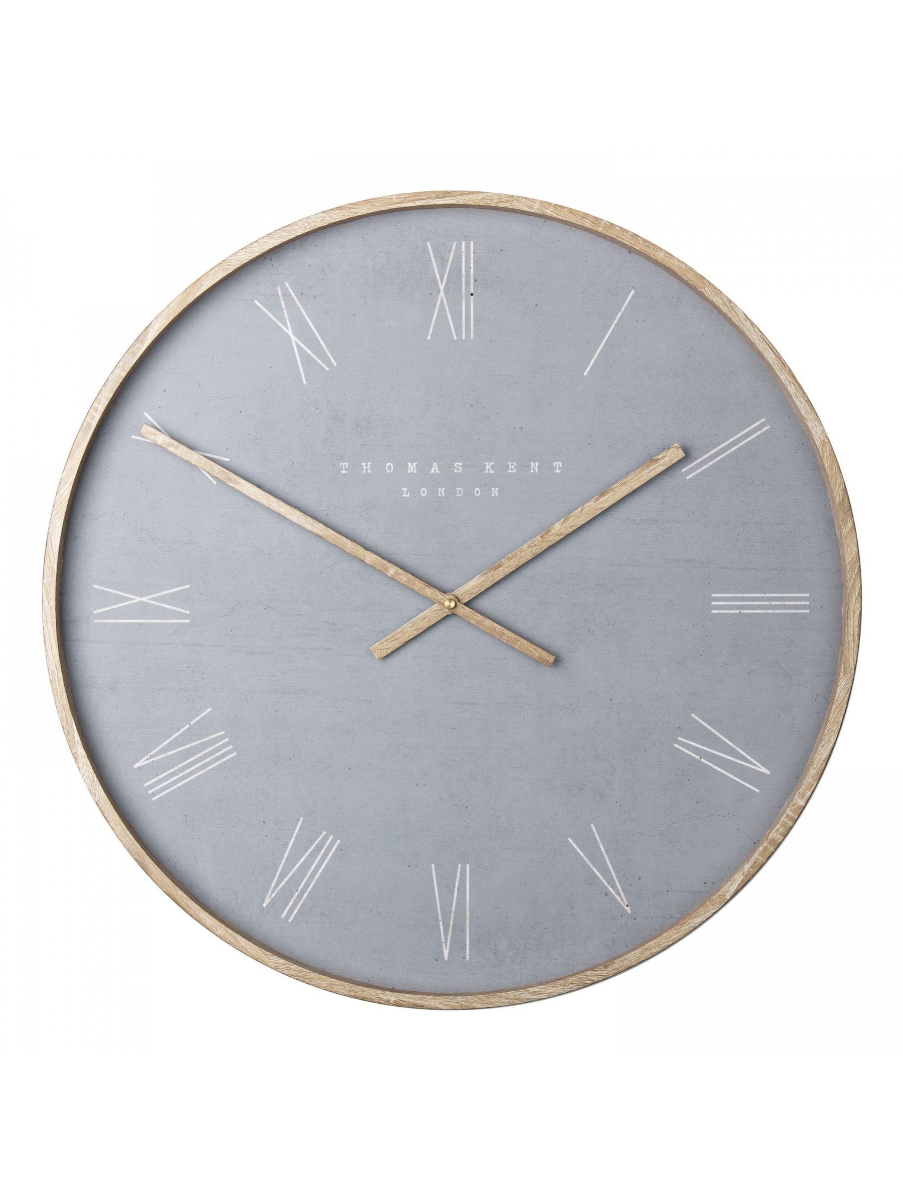 Thomas Kent Clocks Grey Nordic wall clock 21'' (British brand)