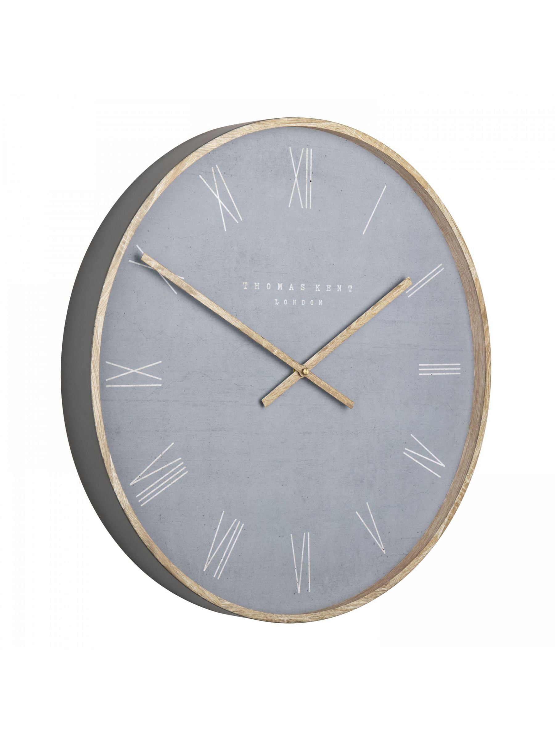 Thomas Kent Clocks Grey Nordic wall clock 21'' (British brand)