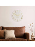 Thomas Kent Clocks Light Brown 20" Arabic Wall Clock